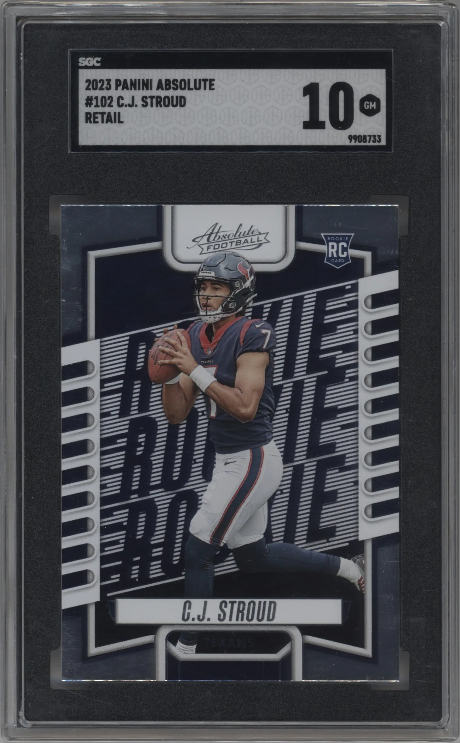 2023 Panini Absolute C.J. Stroud Retail #102 SGC 10