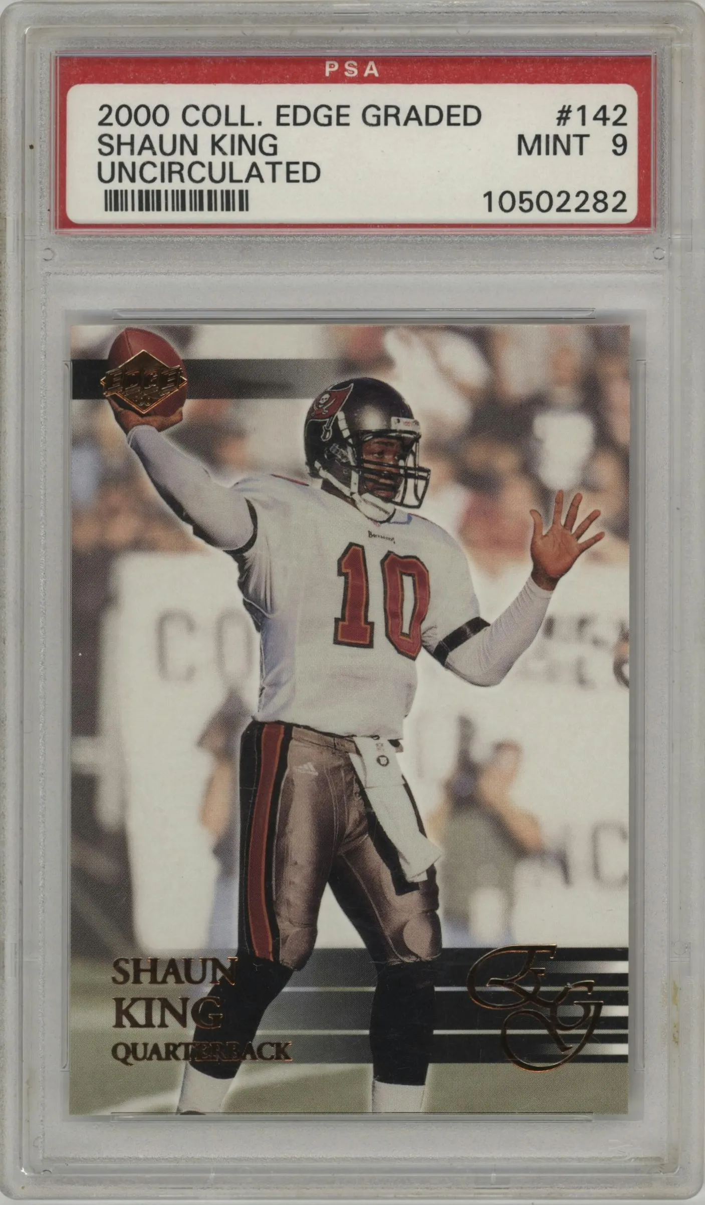 2000 Collector's Edge EG Shaun King Uncirculated #142 PSA 9