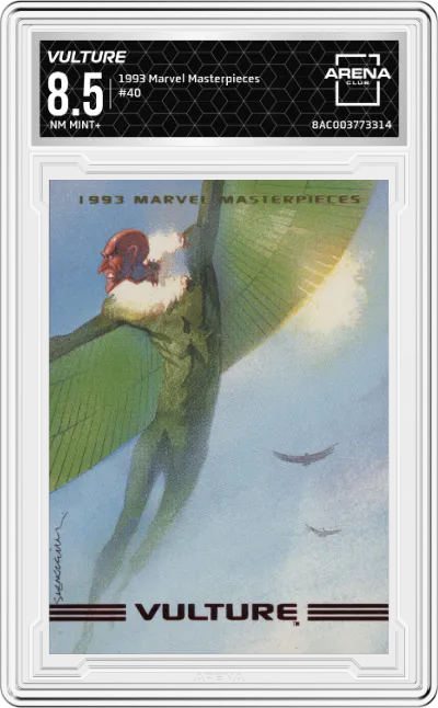 1993 SkyBox Marvel Masterpieces Vulture ARENA CLUB 8.5