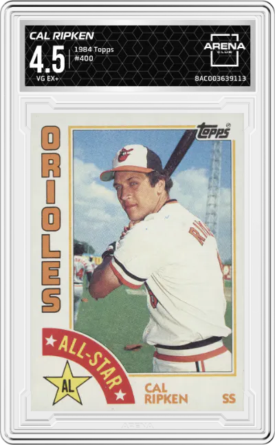 1984 Topps Cal Ripken ARENA CLUB 4.5