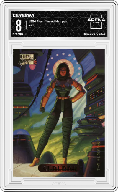 1994 Fleer Marvel Masterpieces Cerebra ARENA CLUB 8