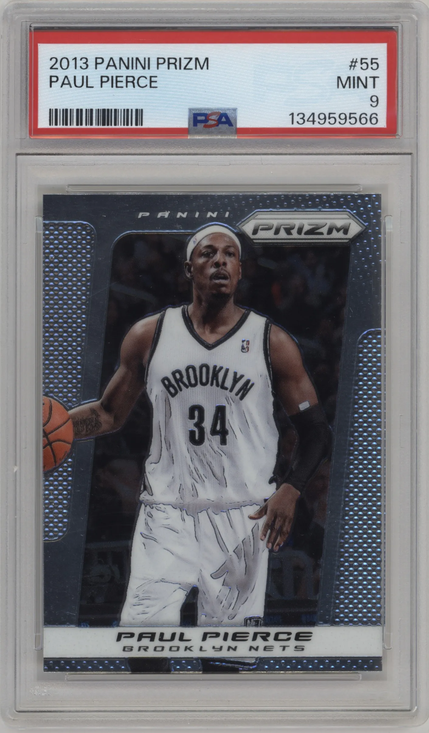 2013 Panini Prizm Paul Pierce #55 PSA 9