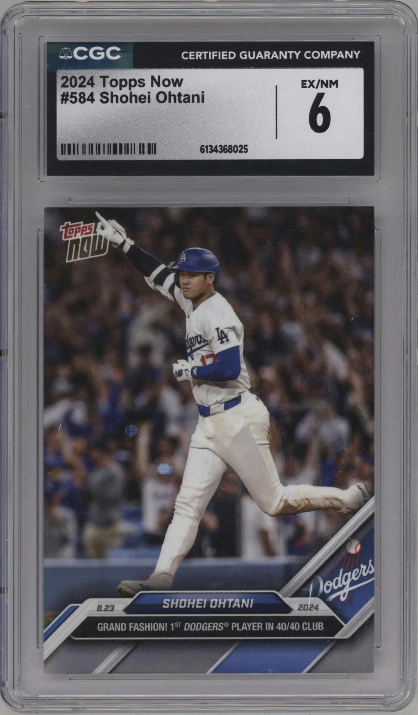2024 Topps Now Shohei Ohtani #584 CGC 6