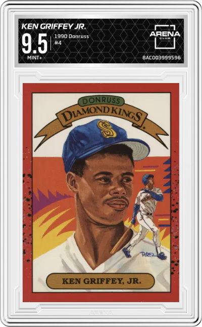 1990 Donruss Ken Griffey Jr. ARENA CLUB 9.5