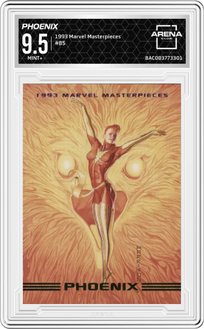1993 SkyBox Marvel Masterpieces Phoenix #85 ARENA CLUB 9.5