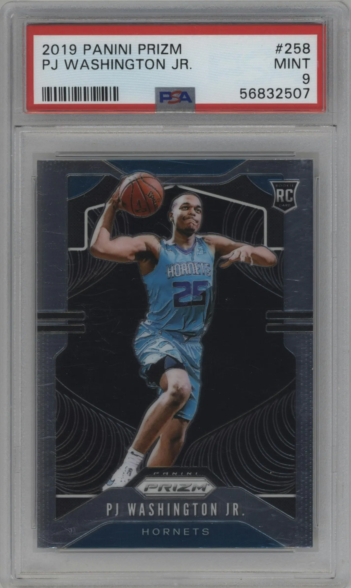 2019 Panini Prizm PJ Washington Jr. #258 PSA 9