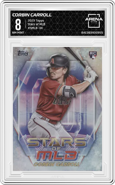2023 Topps Series 2 Stars of MLB Corbin Carroll ARENA CLUB 8