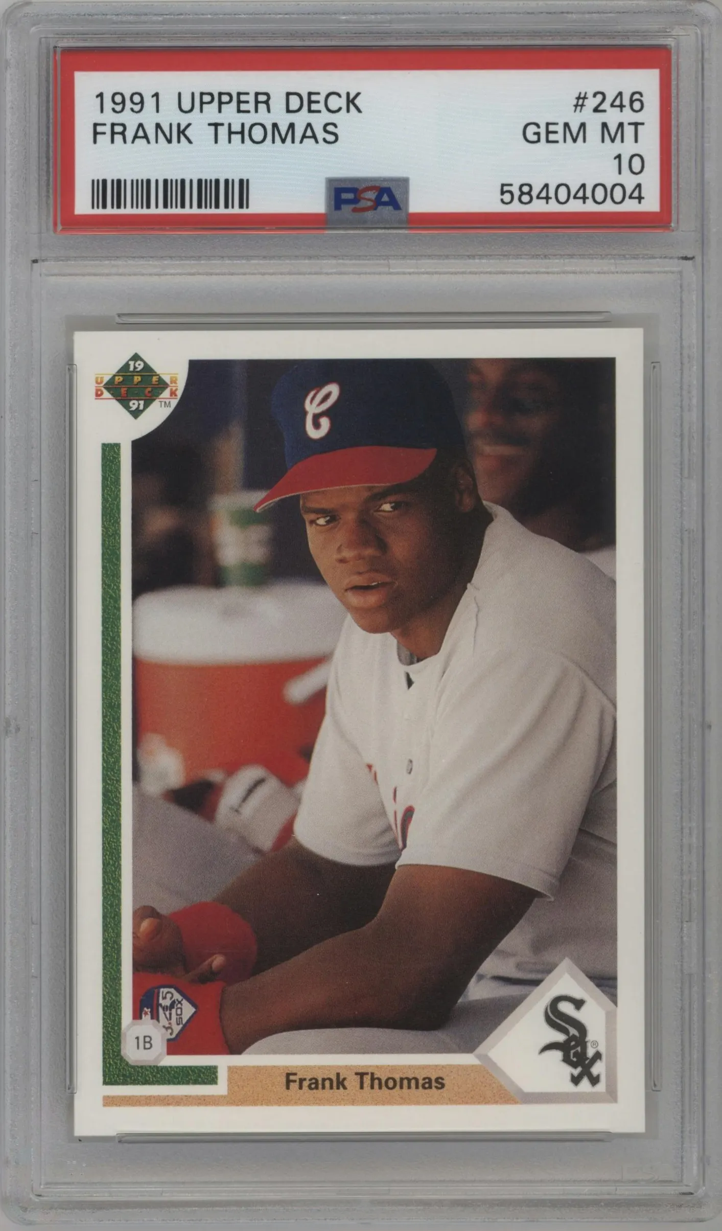1991 Upper Deck Frank Thomas #246 PSA 10
