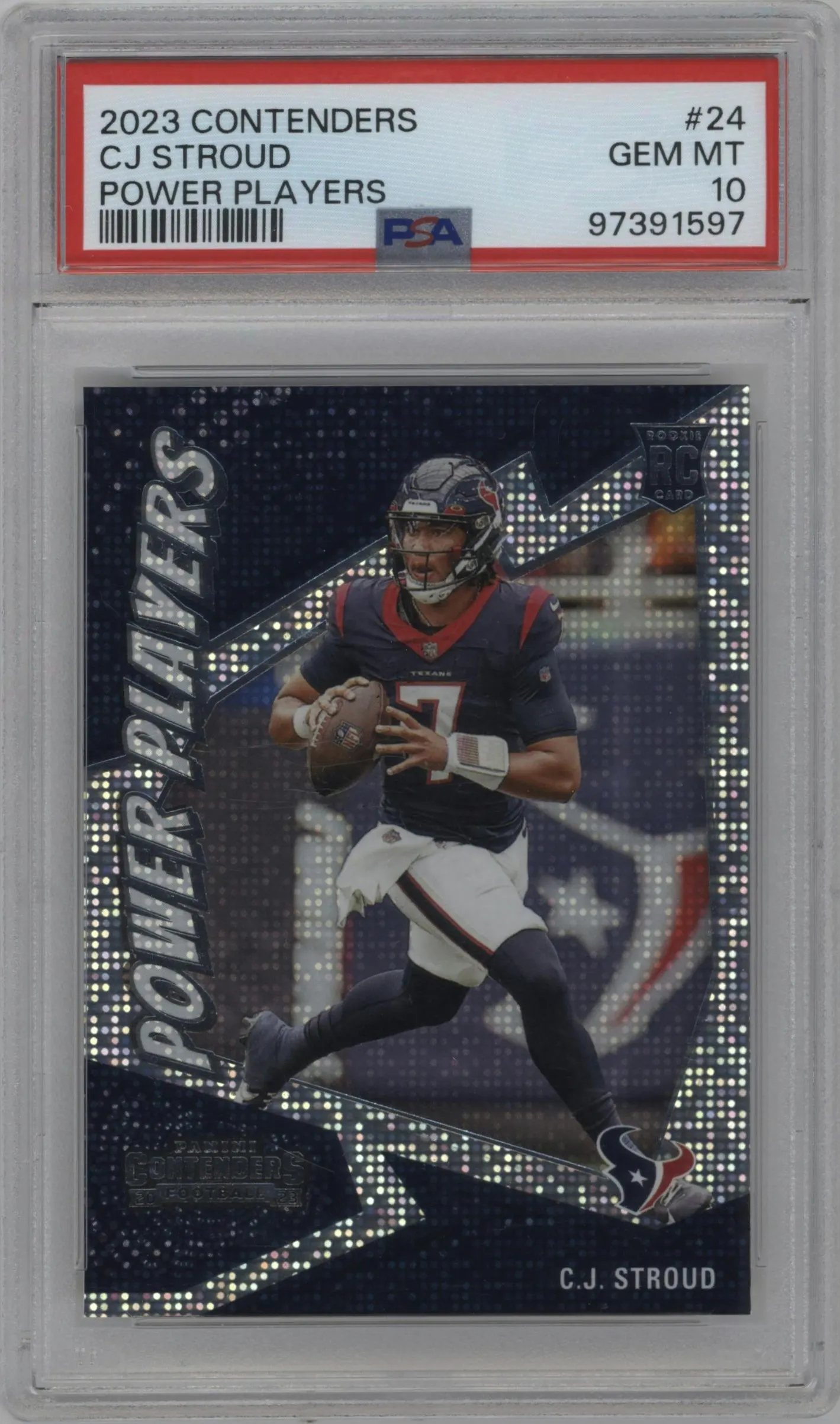 2023 Panini Contenders Power Players C.J. Stroud PSA 10