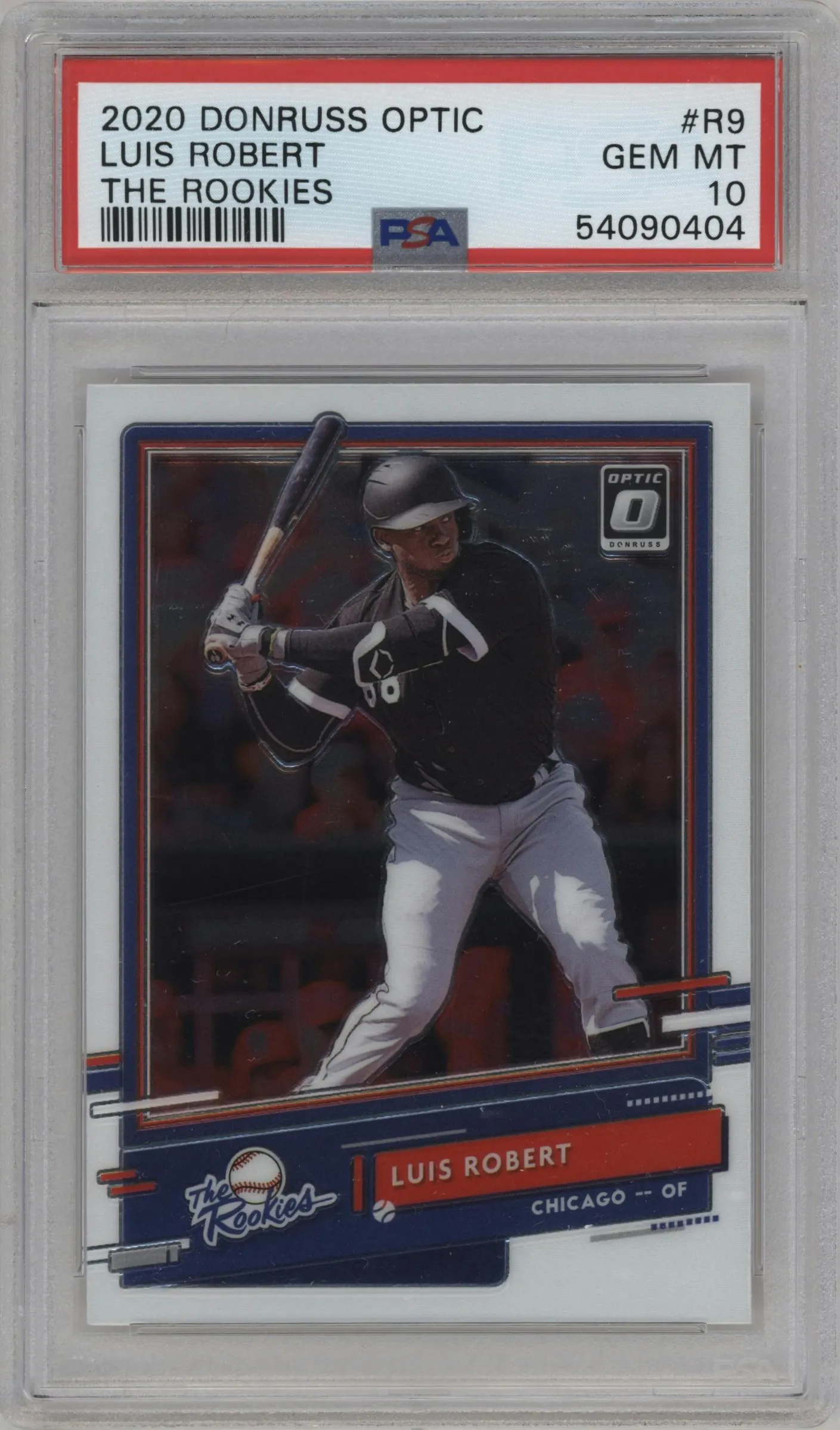 2020 Panini Donruss Optic The Rookies Luis Robert #R-9 PSA 10