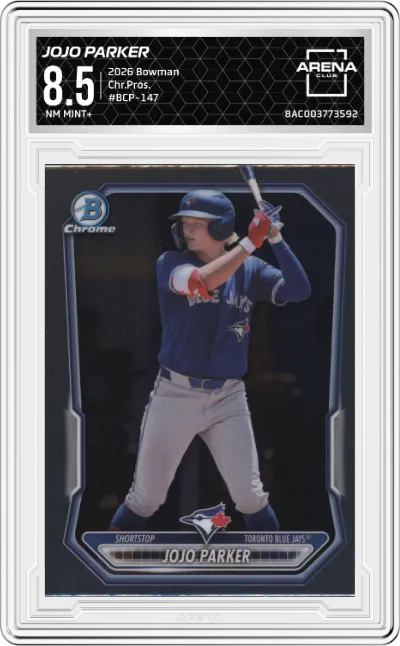 2026 Bowman Chr.Pros. JoJo Parker #BCP-147 ARENA CLUB 8.5