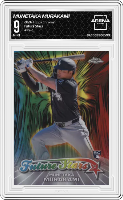 2026 Topps Chrome Future Stars Munetaka Murakami #FS-1  ARENA CLUB 9