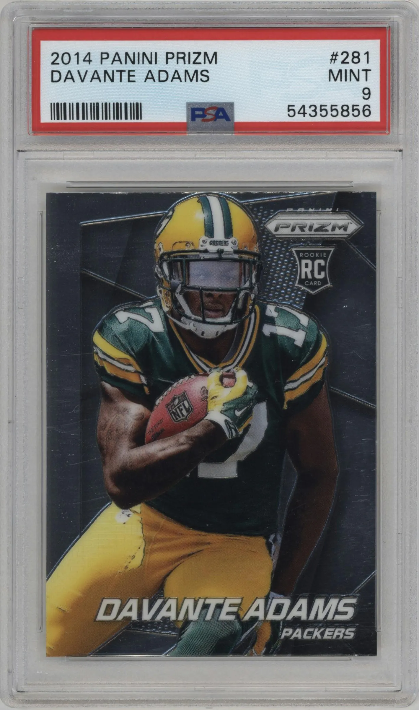 2014 Panini Prizm Davante Adams #281 PSA 9