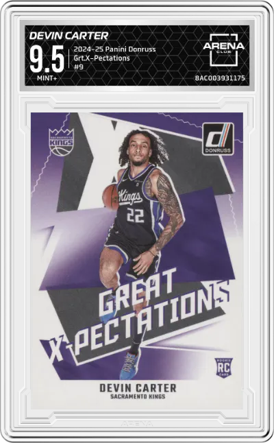 2024 Panini Donruss Grt.X-Pectations Devin Carter ARENA CLUB 9.5