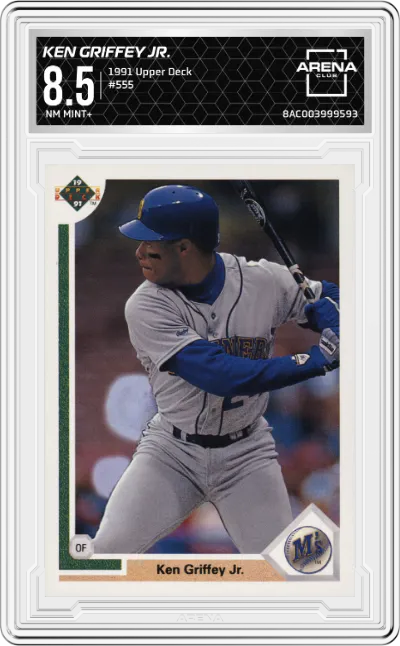 1991 Upper Deck Ken Griffey Jr. ARENA CLUB 8.5