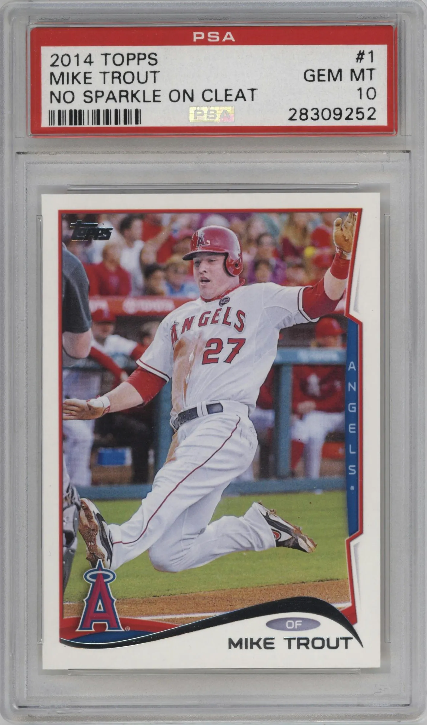 2014 Topps Chrome Mike Trout #1 PSA 10