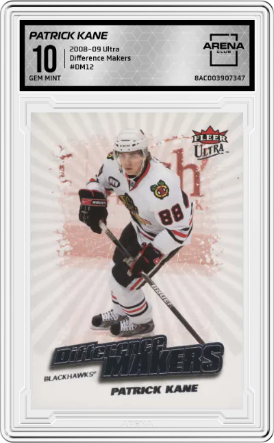 2008 Ultra Difference Makers Patrick Kane #DM12 ARENA CLUB 10