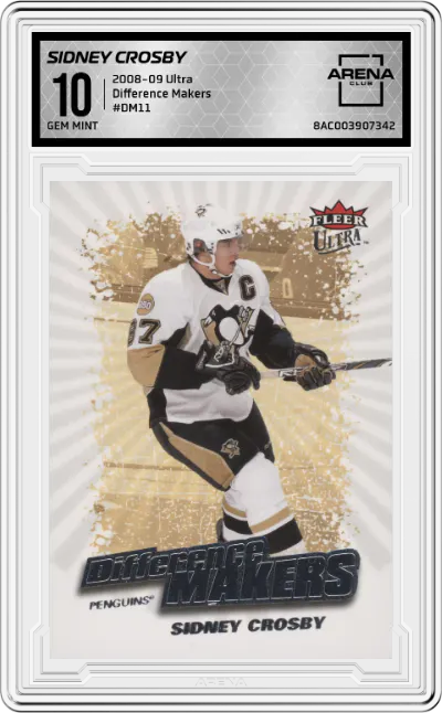 2008 Ultra Difference Makers Sidney Crosby ARENA CLUB 10