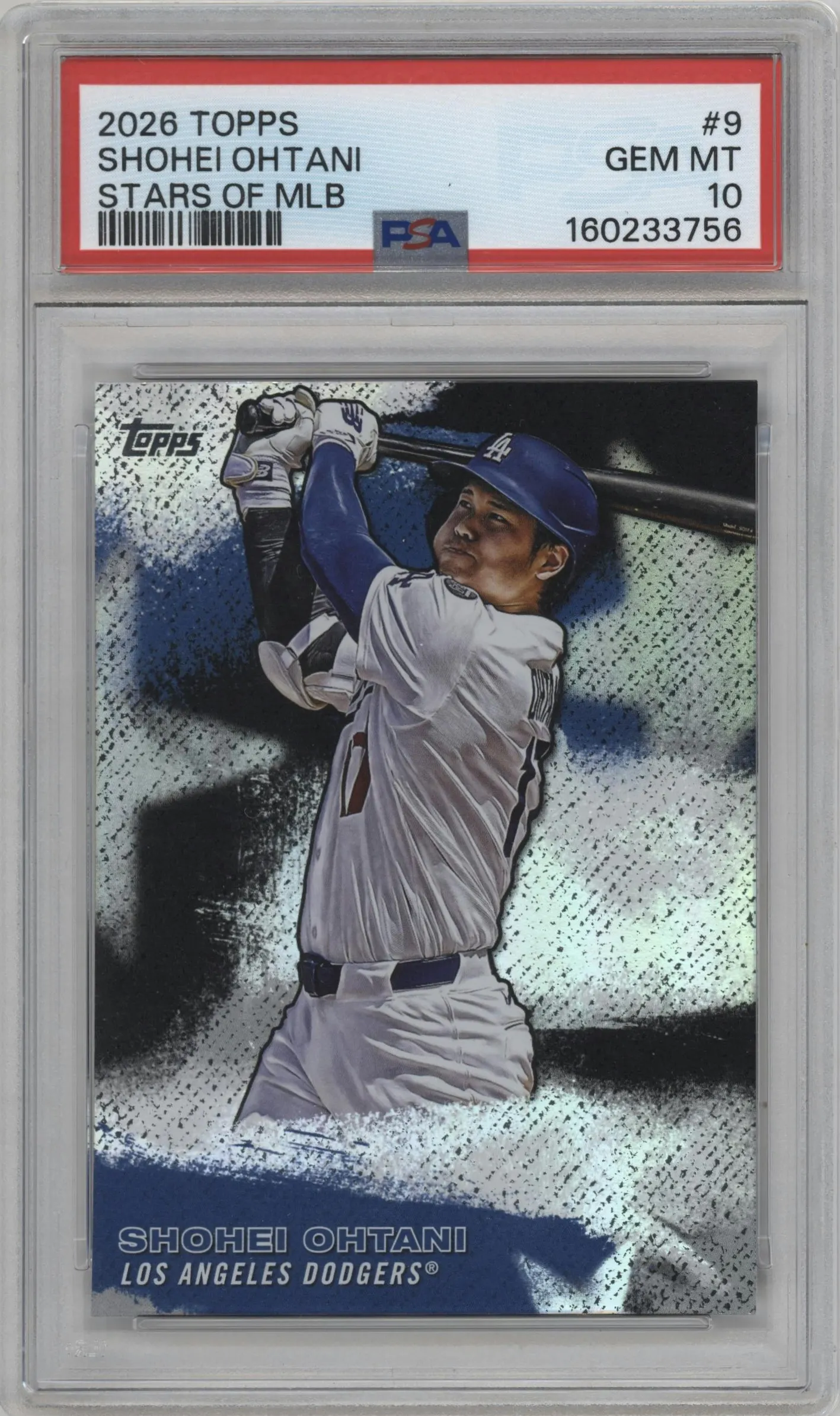 2026 Topps Stars of MLB Shohei Ohtani #SMLB-9 PSA 10