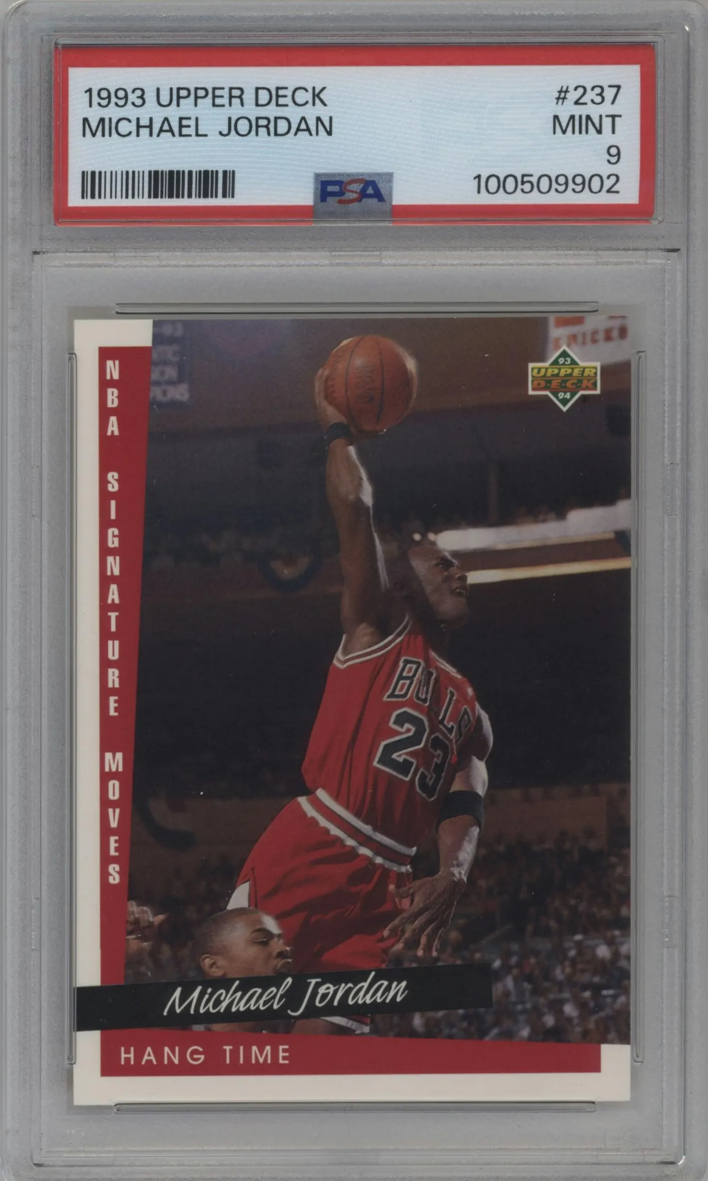 1993 Upper Deck Michael Jordan PSA 9