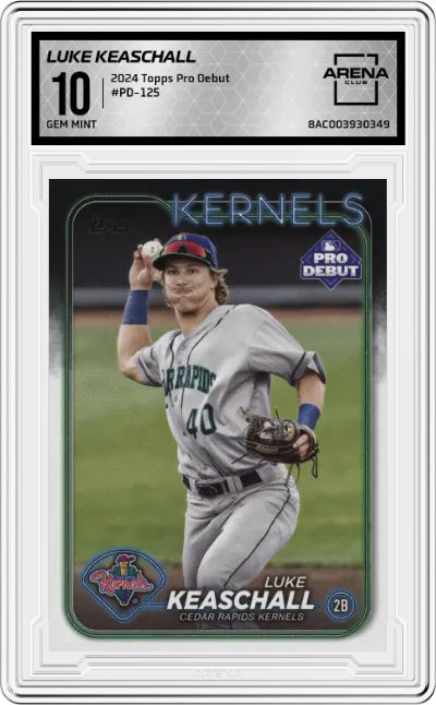 2024 Topps Pro Debut Luke Keaschall #PD-125 ARENA CLUB 10