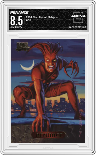 1994 Fleer Marvel Masterpieces Penance ARENA CLUB 8.5