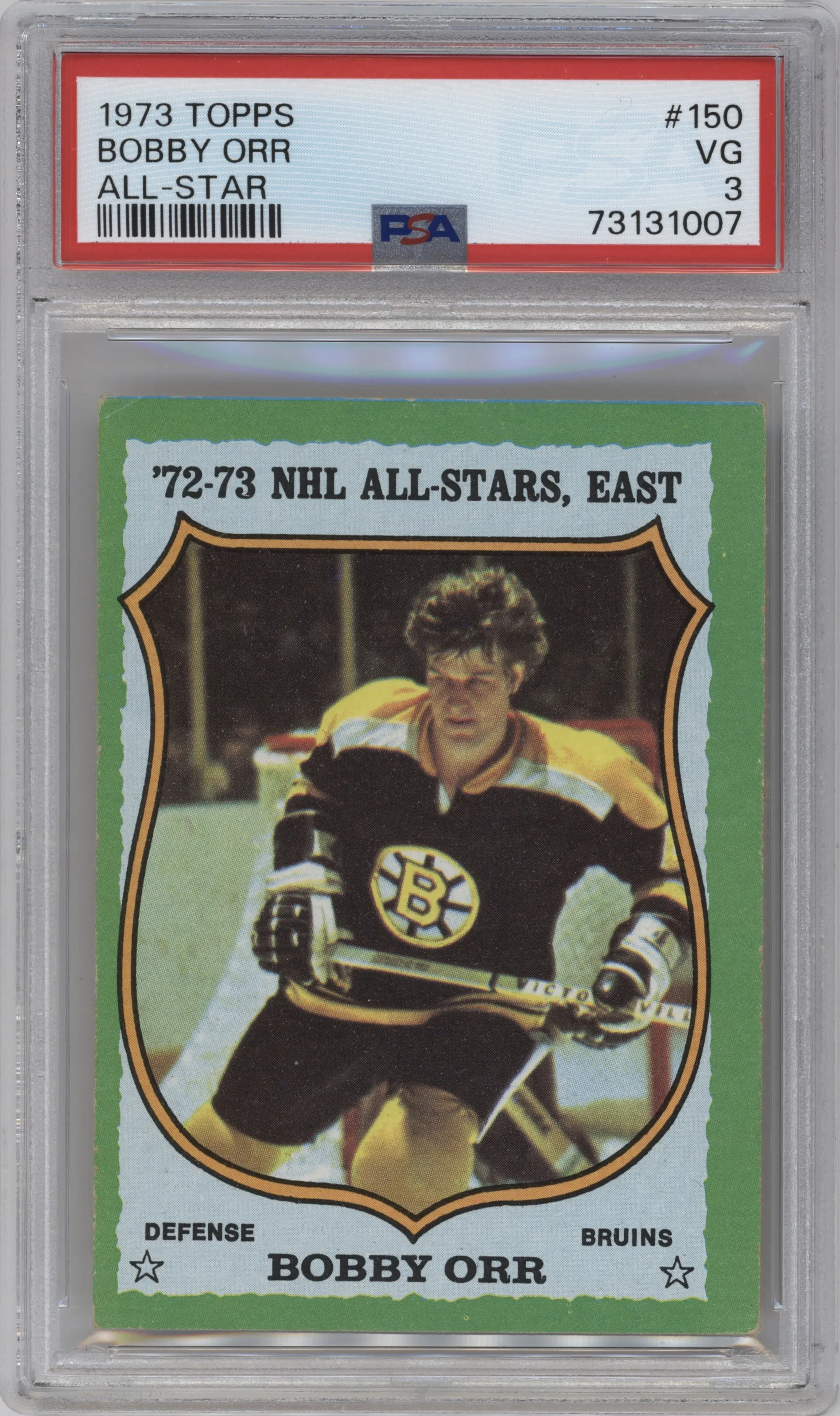 1973 Topps Bobby Orr PSA VERY GOOD 3 #150 PSA 3