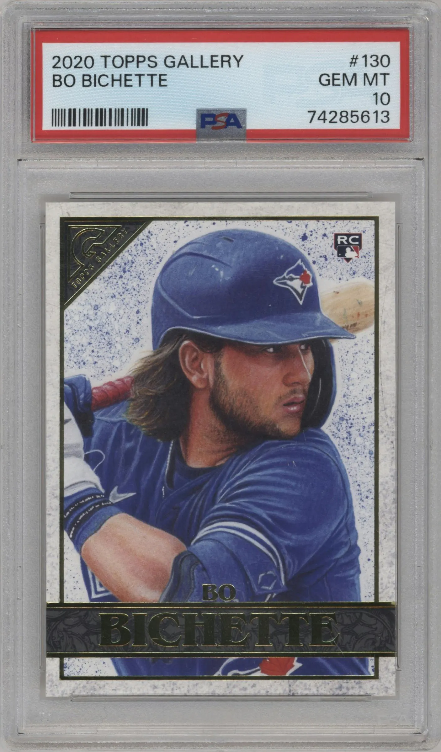 2020 Topps Gallery Bo Bichette #130 PSA 10