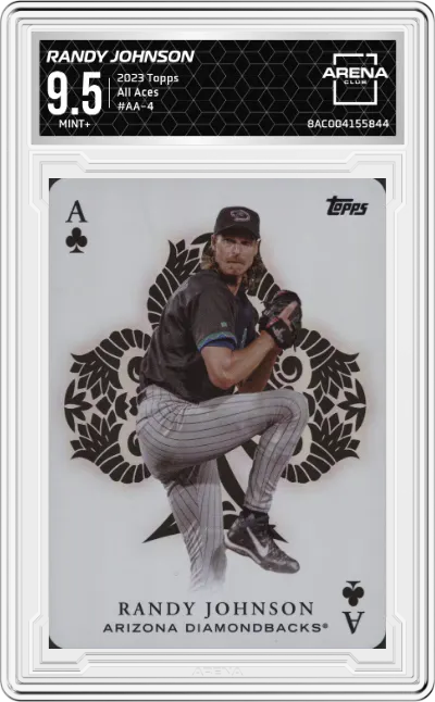 2023 Topps Series 1 All Aces Randy Johnson #AA-4 ARENA CLUB 9.5