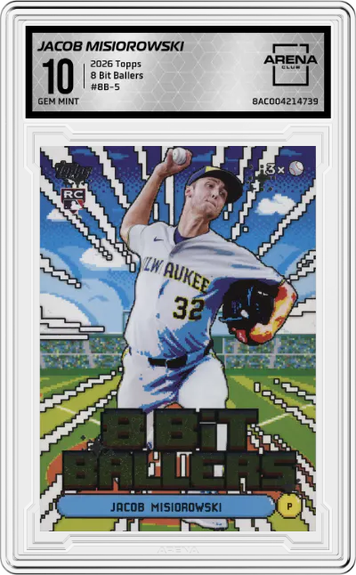 2026 Topps 8 Bit Ballers Jacob Misiorowski #8B-5 ARENA CLUB 10