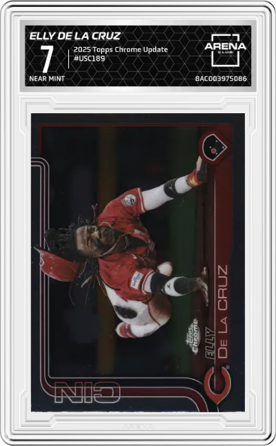 2025 Topps Chrome Update Elly De La Cruz ARENA CLUB 7