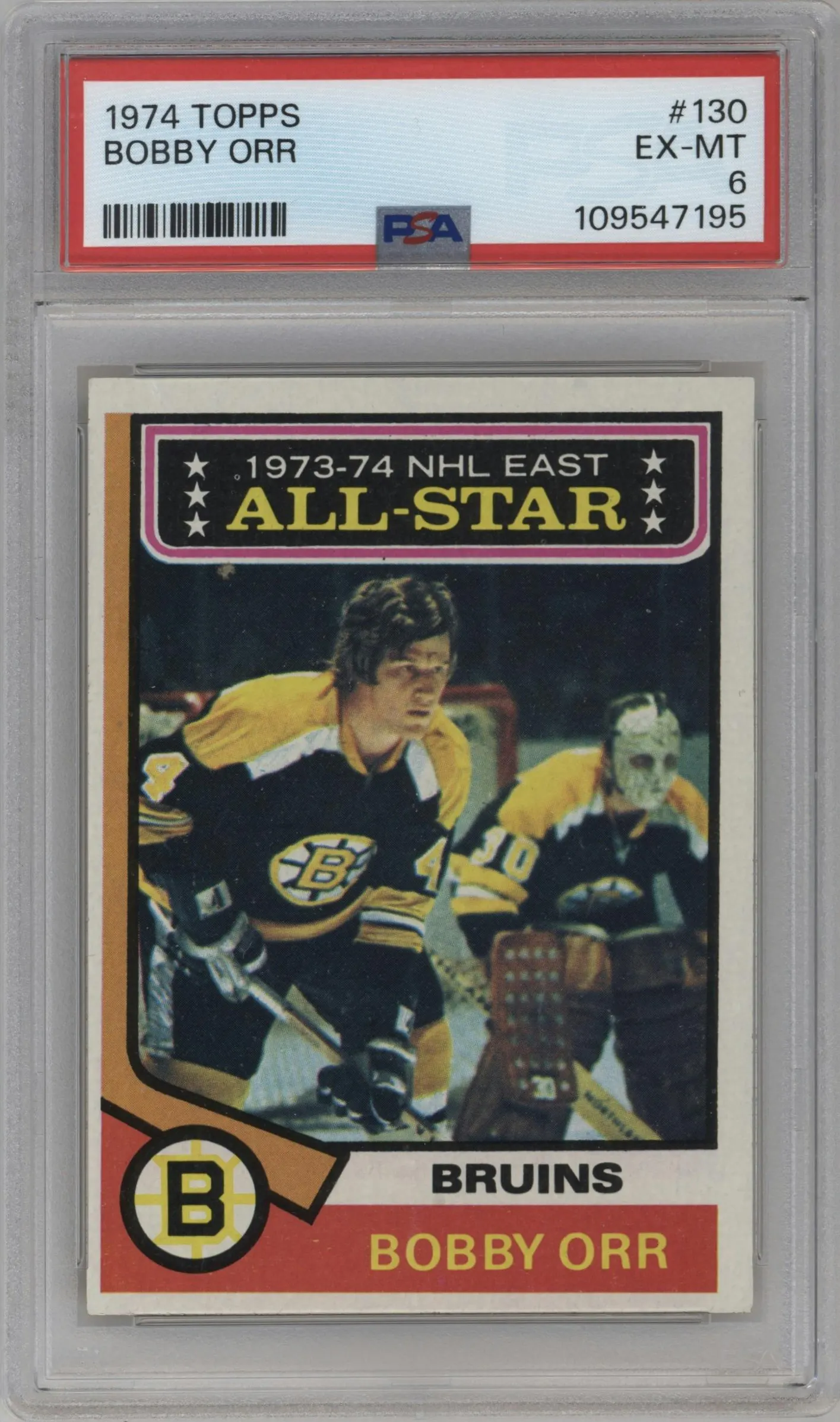 1974 Topps Bobby Orr #130 PSA 6