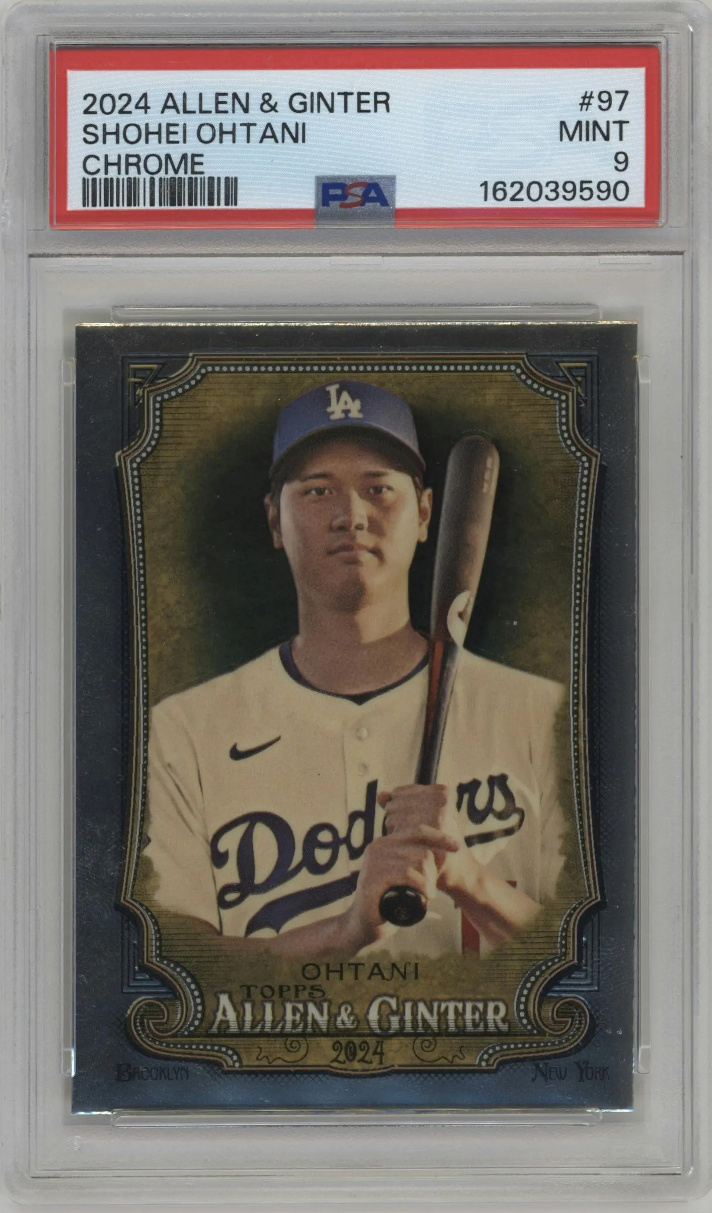 2024 Topps Allen & Ginter Chrome Shohei Ohtani #97 PSA 9