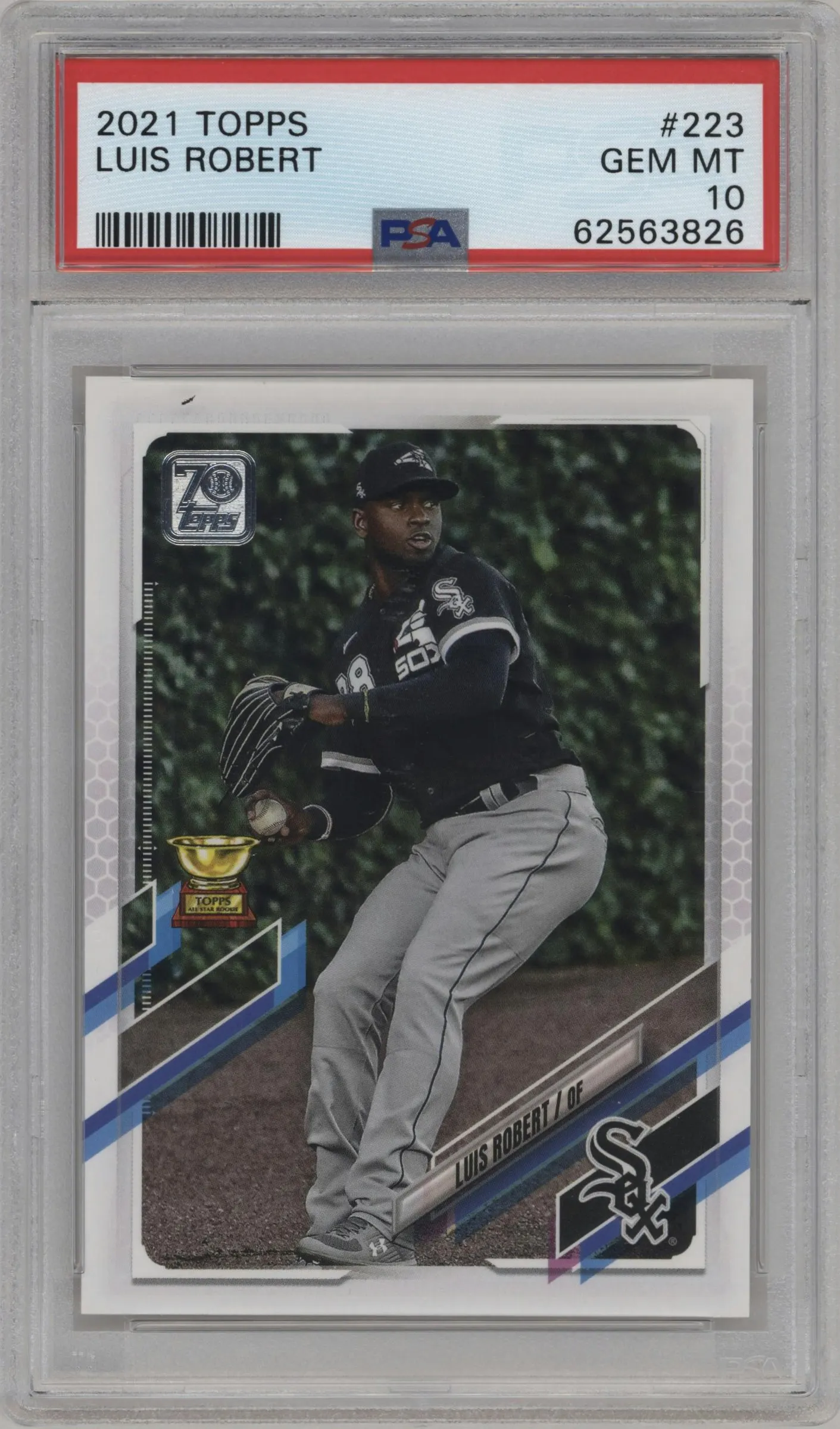 2021 Topps Series 1 Luis Robert #223 PSA 10