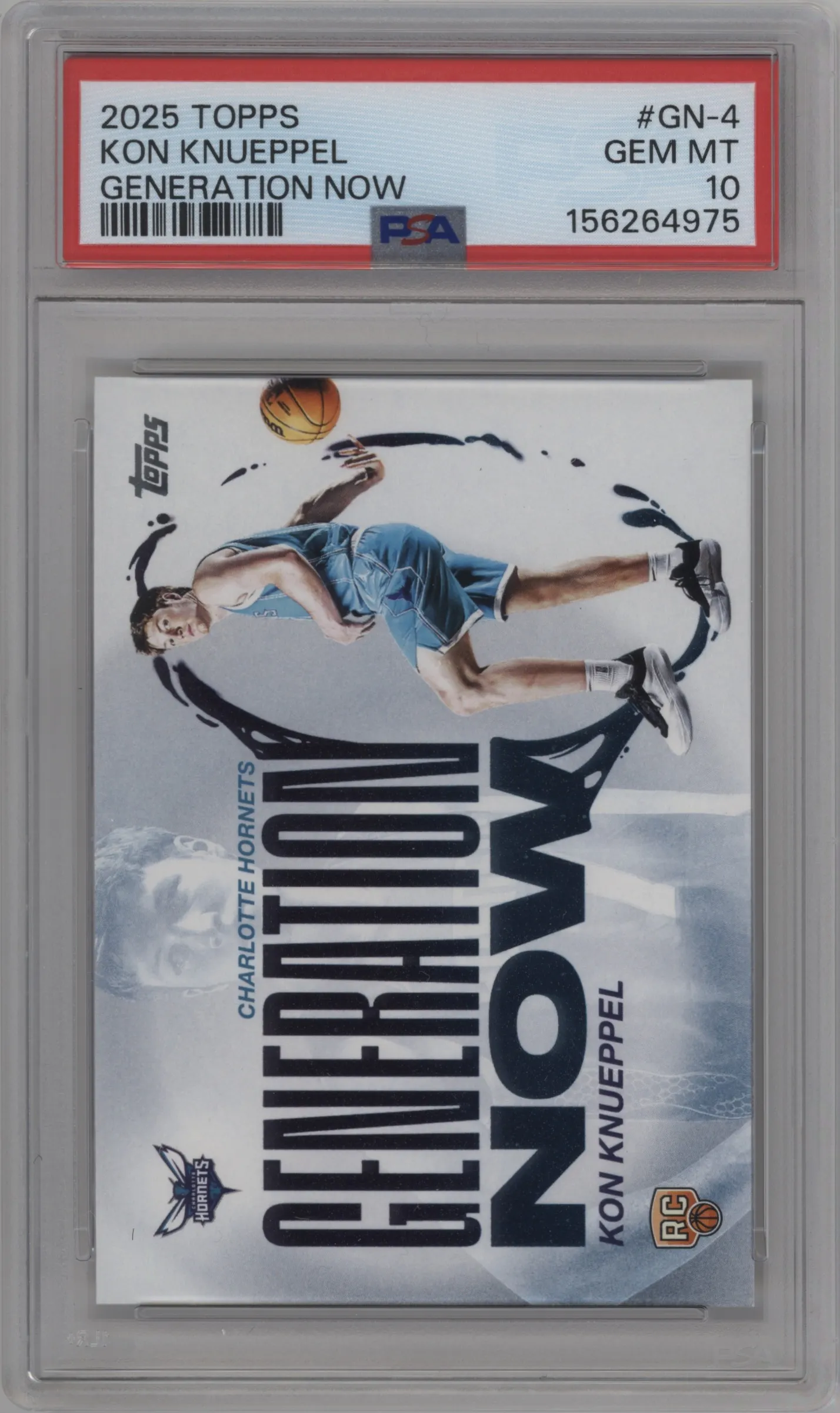 2025 Topps Generation Now Kon Knueppel #GN-4 PSA 10