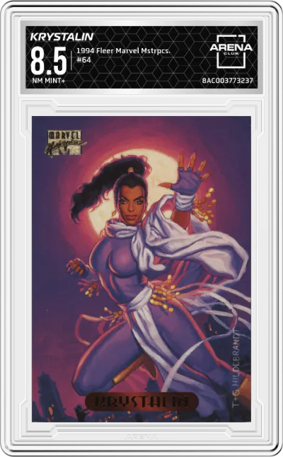 1994 Fleer Marvel Masterpieces Krystalin ARENA CLUB 8.5