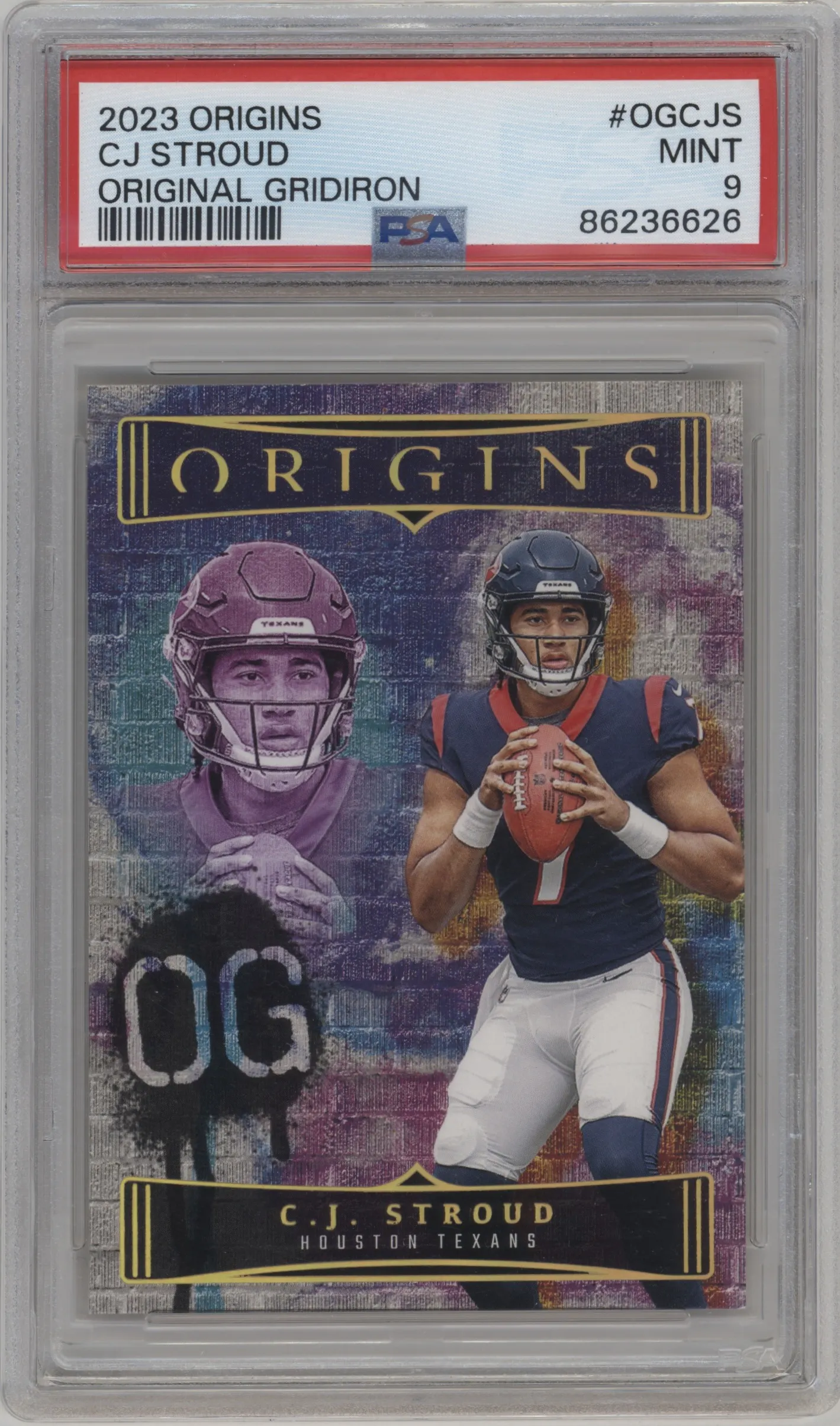 2023 Panini Origins Original Gridiron C.J. Stroud #OG-CJS PSA 9
