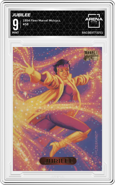 1994 Fleer Marvel Masterpieces Jubilee ARENA CLUB 9