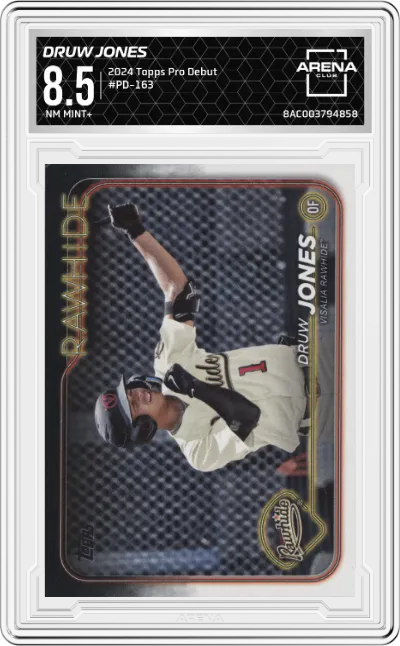 2024 Topps Pro Debut Druw Jones ARENA CLUB 8.5