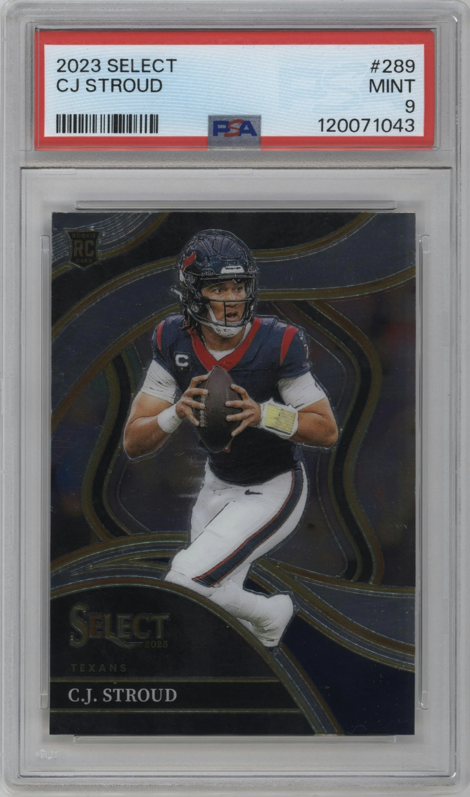 2023 Panini Select Club Lvl. C.J. Stroud #289 PSA 9