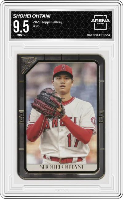 2021 Topps Gallery Shohei Ohtani #96 ARENA CLUB 9.5
