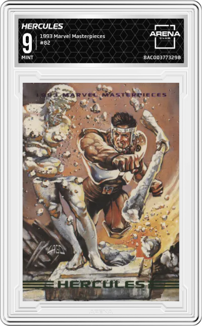 1993 SkyBox Marvel Masterpieces Hercules ARENA CLUB 9