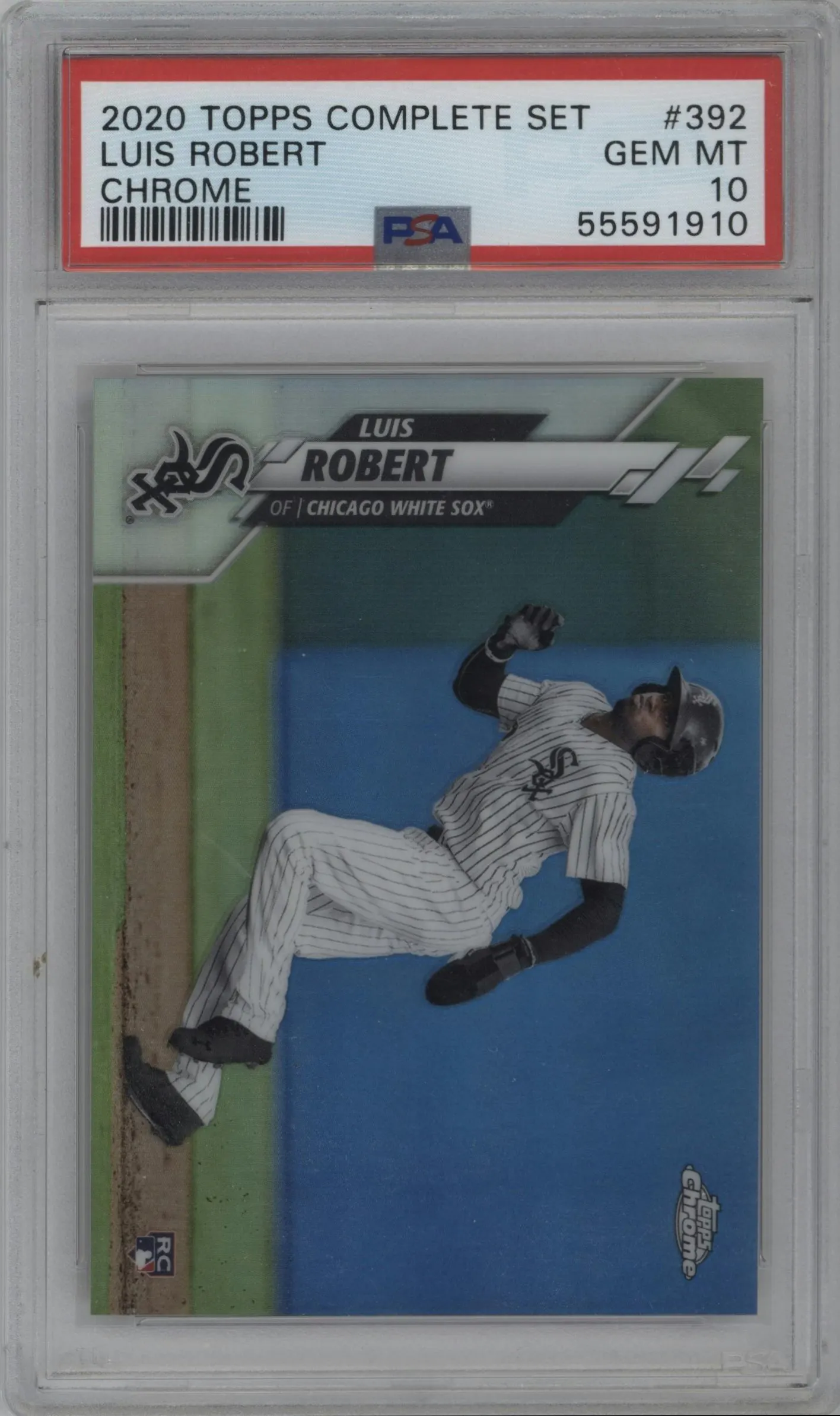 2020 Topps Complete Set Chr.Rke.Variation Luis Robert PSA 10
