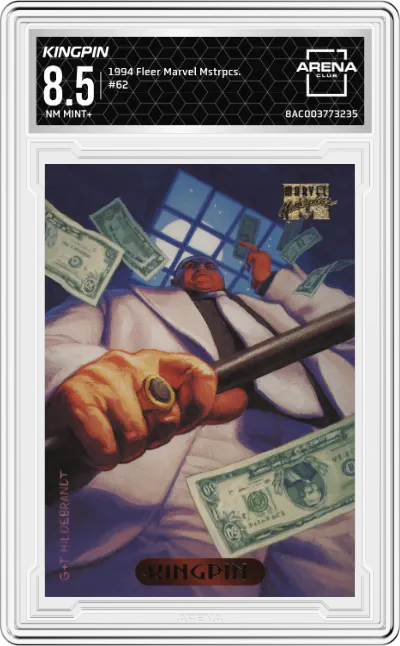1994 Fleer Marvel Masterpieces Kingpin ARENA CLUB 8.5