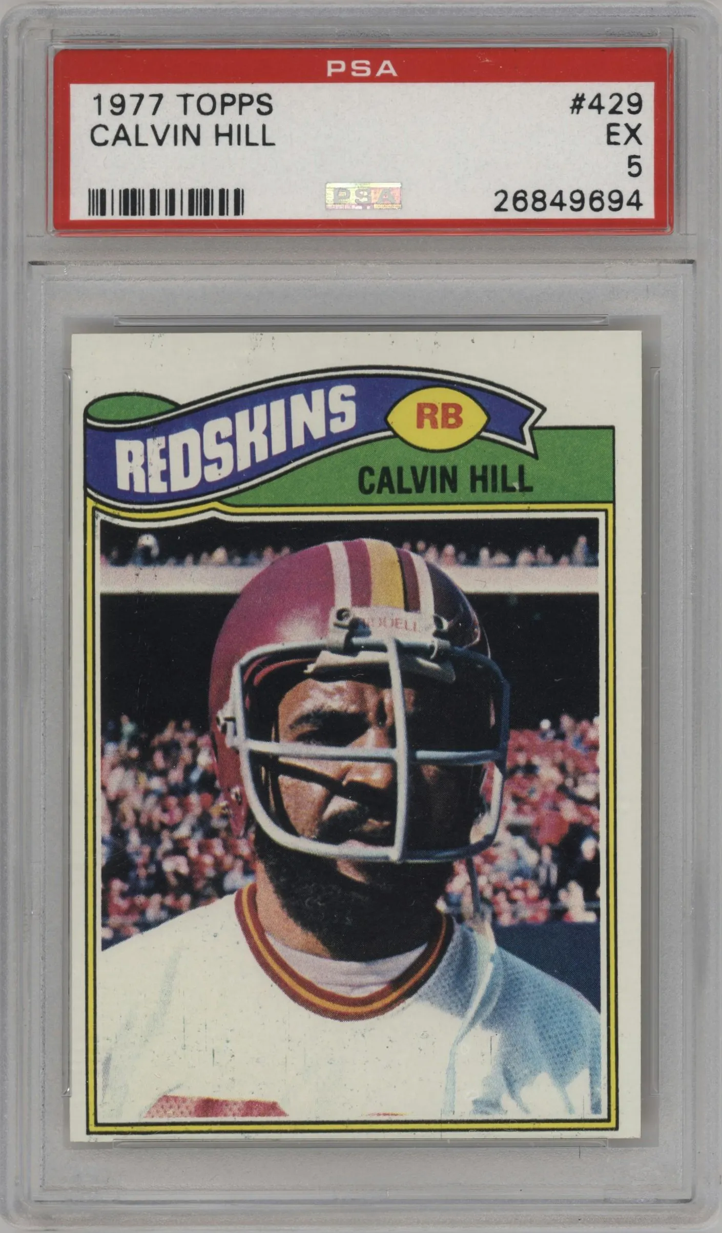 1977 Topps Calvin Hill #429 PSA 5