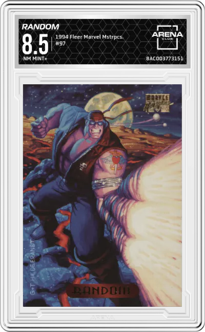 1994 Fleer Marvel Masterpieces Random ARENA CLUB 8.5