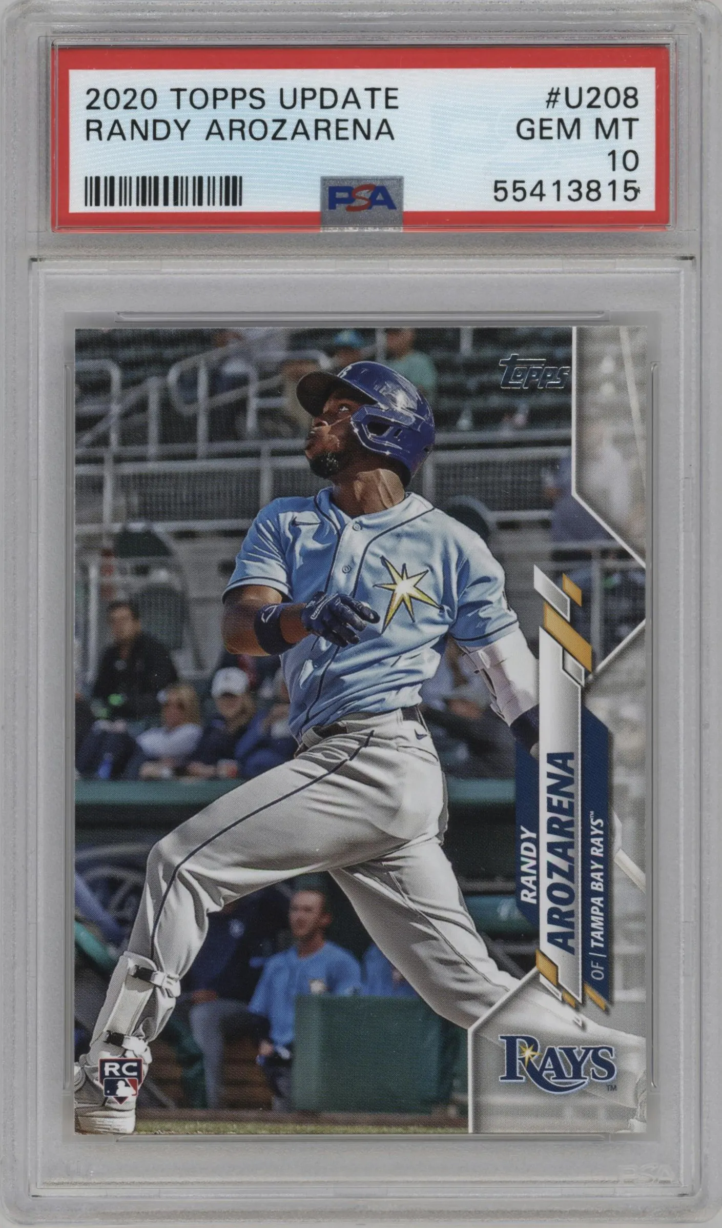 2020 Topps Update Randy Arozarena #U-208 PSA 10