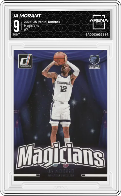 2024 Panini Donruss Magicians Ja Morant ARENA CLUB 9