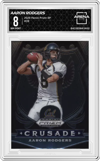 2020 Panini Prizm Draft Picks Aaron Rodgers ARENA CLUB 8