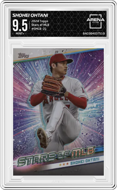 2024 Topps Stars of MLB Shohei Ohtani #SMLB-21 ARENA CLUB 9.5